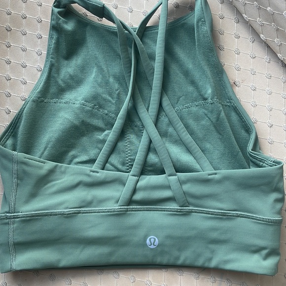 Lululemon High Neck Energy Longline Tough Bra Medium Support B-D Cups - Picture 3 of 3